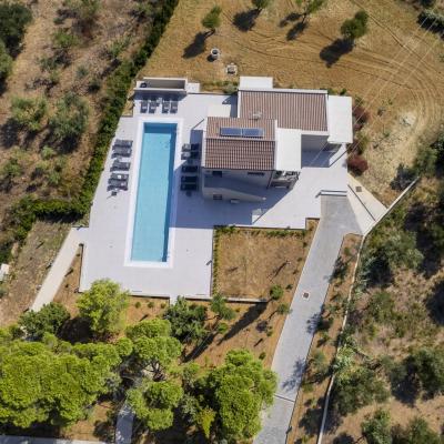Akrotiri Suites from Above