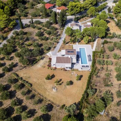 Akrotiri Suites from Above