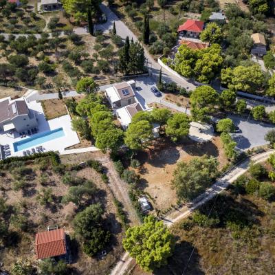 Akrotiri Suites from Above